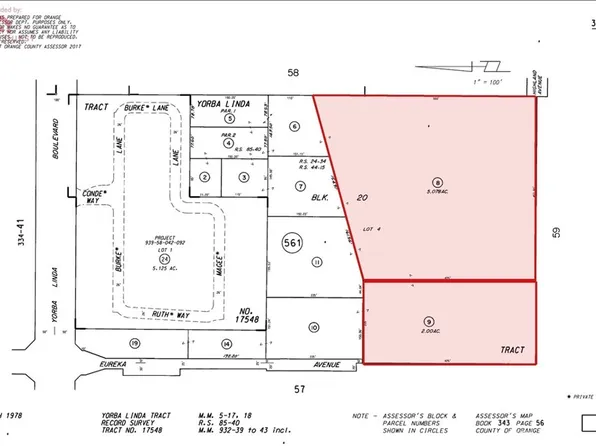5225 Highland Ave Lot 4, Yorba Linda, CA 92886