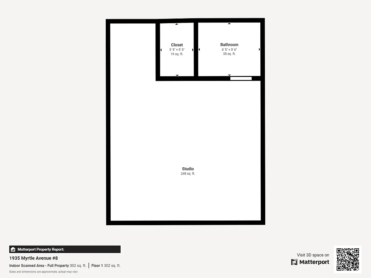 Floor plan Studio