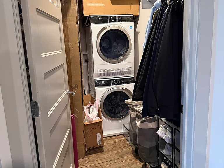 laundry and storage