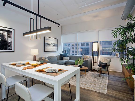 Open Living/Dining in Model 305