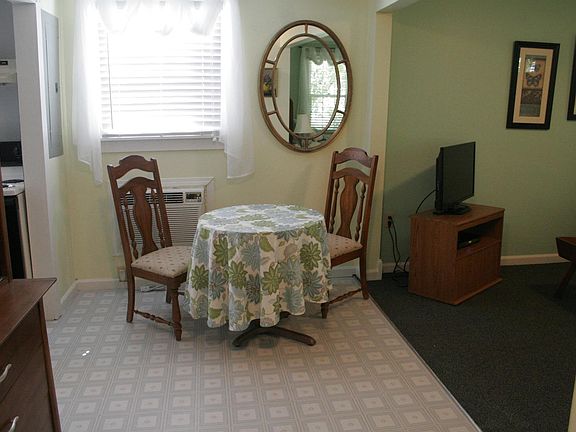 Dining are beside kitchen