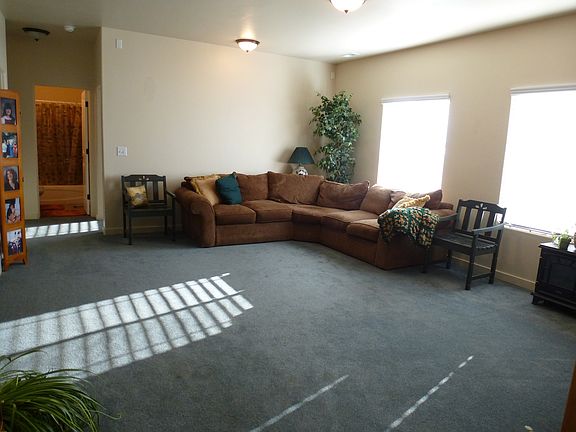 Light, large living room