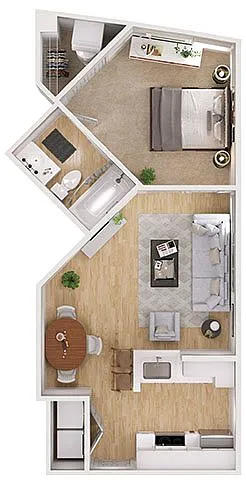Floor plan A1A-A1D
