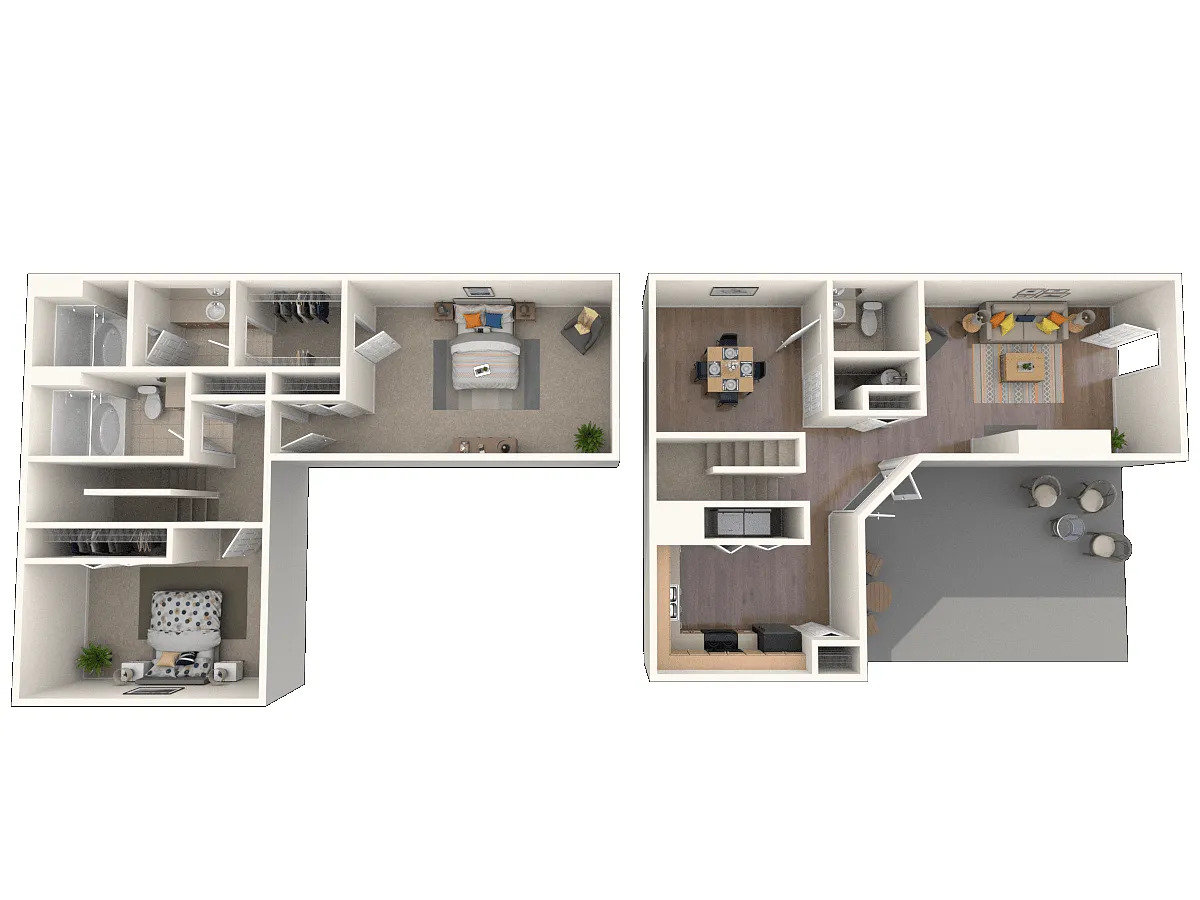 Floor plan The Santa Fe