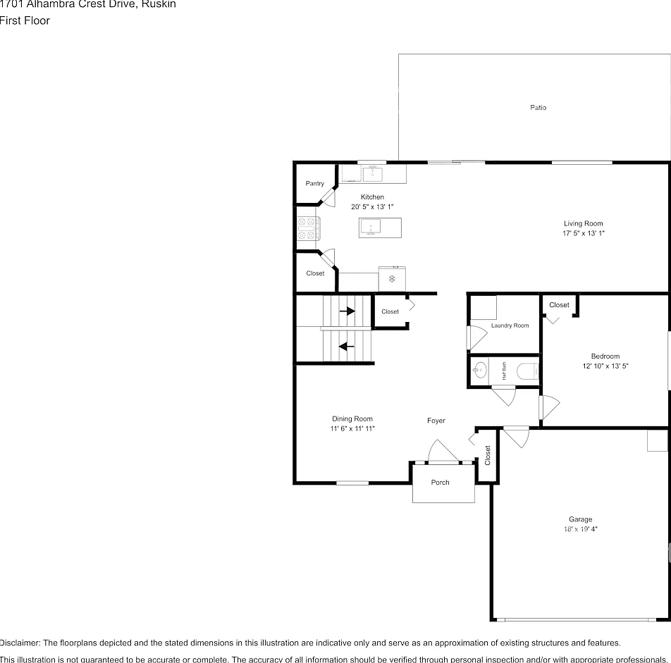 1701 Alhambra Crest Dr Ruskin, FL 33570 — Photo 2