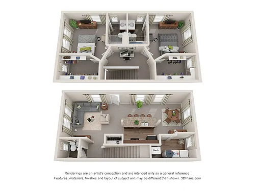 Floor plan The Royalton Townhome