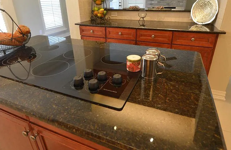 Ceramic glass 5 burner cooktop