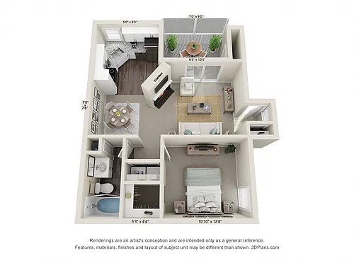 Floor plan Palmetto