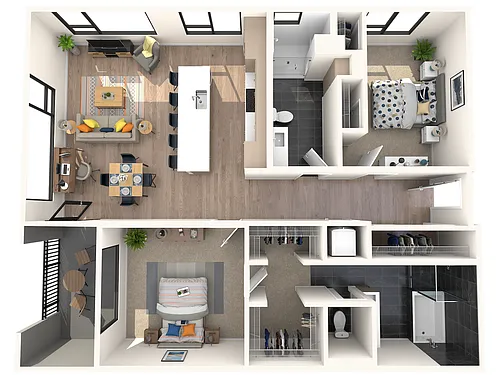 Floor plan A21