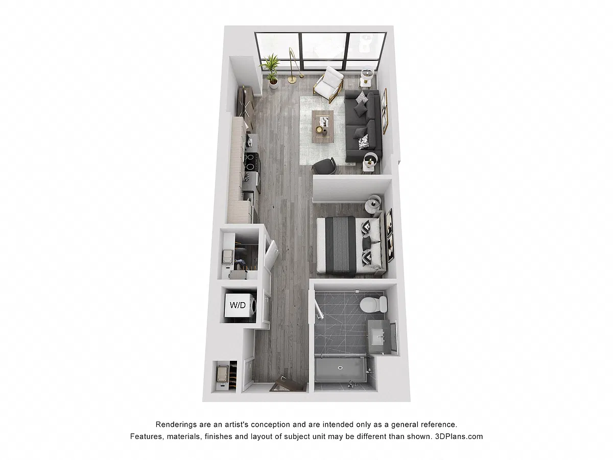 Floor plan Studio - S3