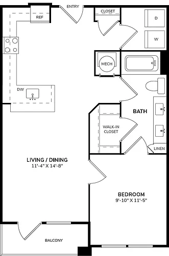 Floor plan A4