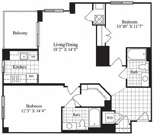 Floor plan The Douglas