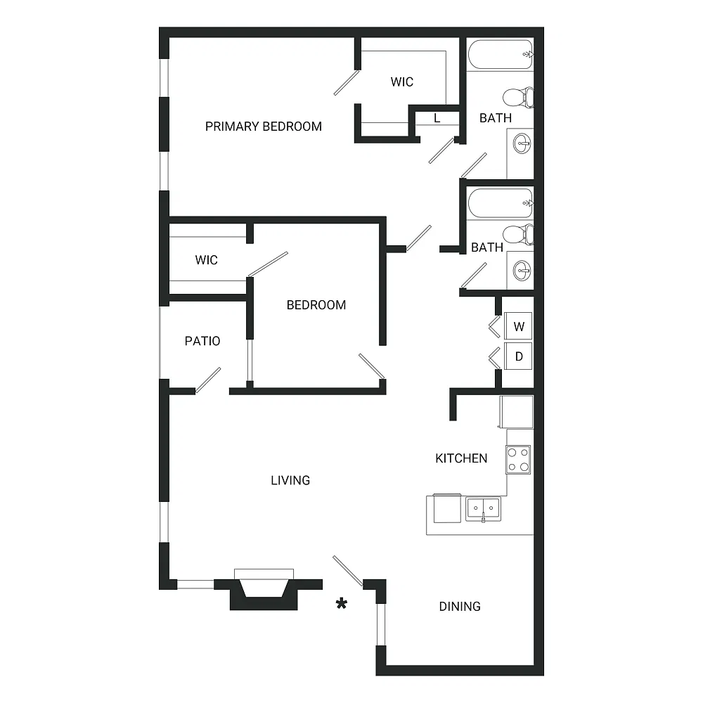 Floor plan B2