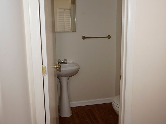 first floor half bath