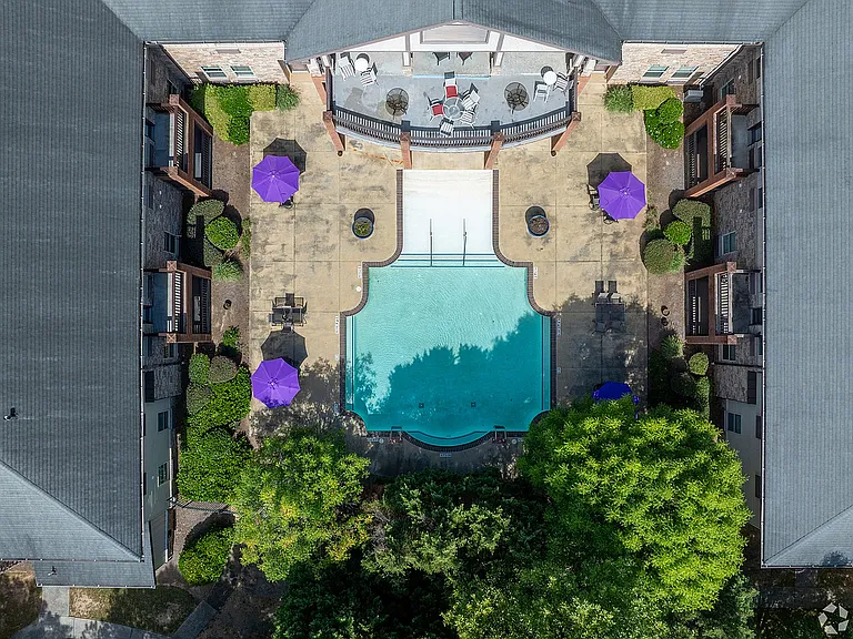 Ariel View of Pool