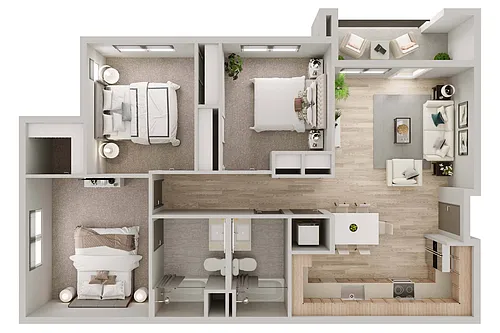 Floor plan C1