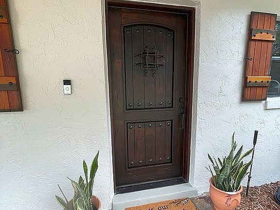 Front entrance