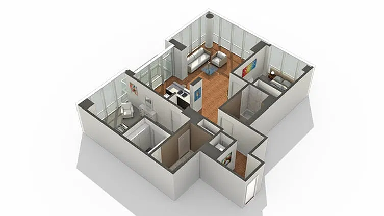 Floor plan Clybourn