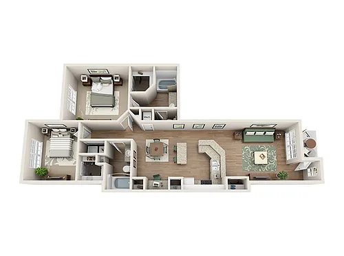 Floor plan The Captiva
