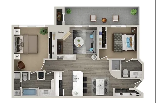 Floor plan B4
