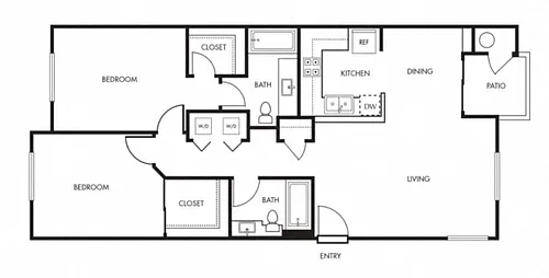 Floor plan Plan C