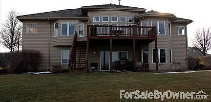 Back of House
						:
						Large deck with covered porch below.