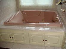 Large jetted tub