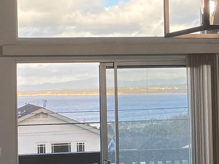 view from upstairs bedroom