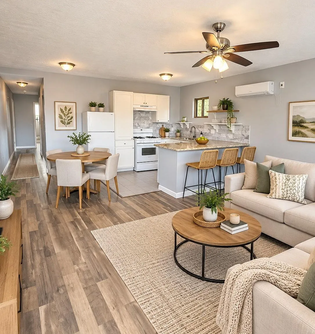 2 bed, 1.0 bath, 695 sqft, $1,050 — Photo 1