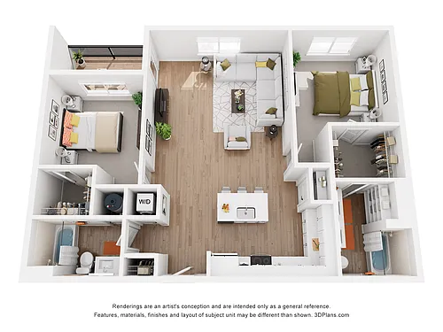 Floor plan Manion