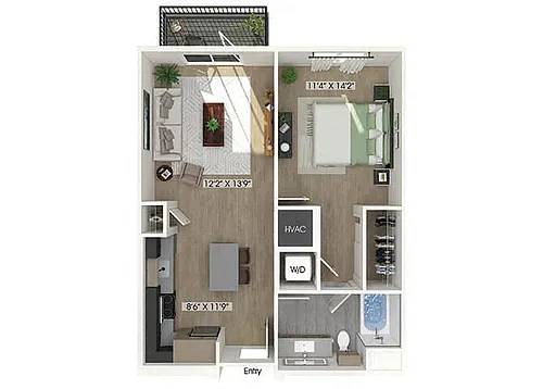 Floor plan A1