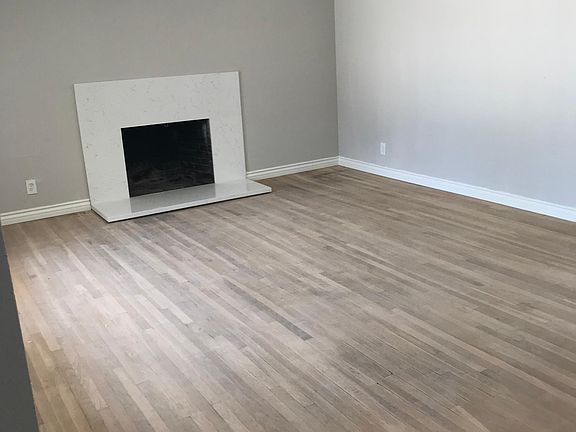 Living room with a nice fireplace