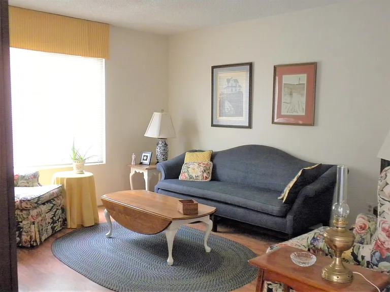 1st Level - Living Room/Area: laminate flooring, recessed lighting (no popcorn ceiling)--excludes furnishings