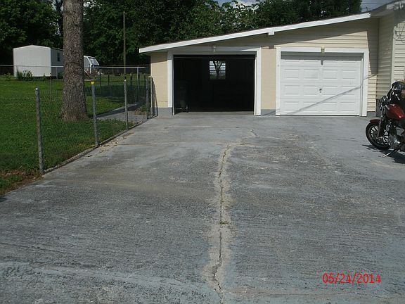 Two car garage