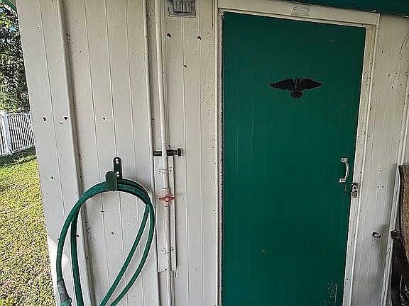 Spacious shed