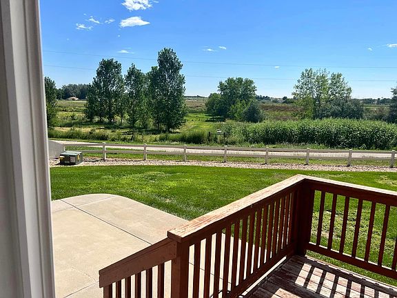 Back of home. Not fully fenced. No pets