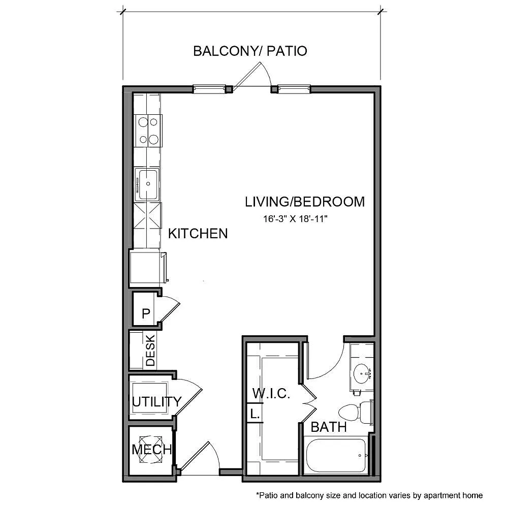 Floor plan BE.S2