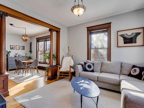 Great open concept living/dining. View from front entry.