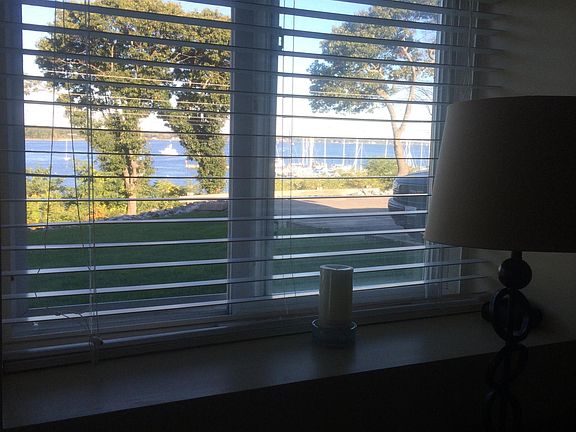 Window view of East Greenwich Bay