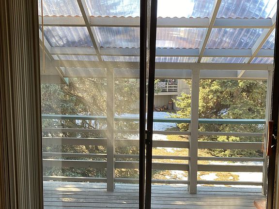 Deck view from living room
