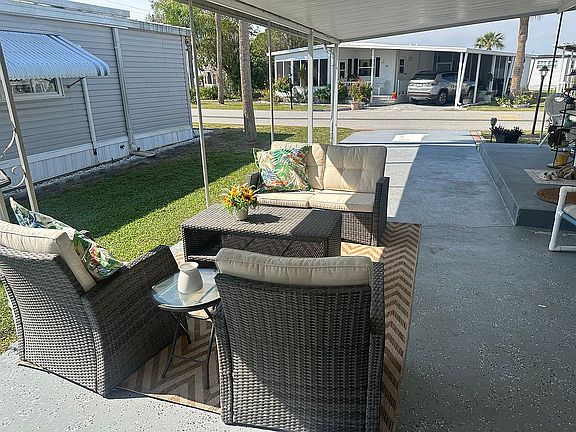 Patio to sit and relax!