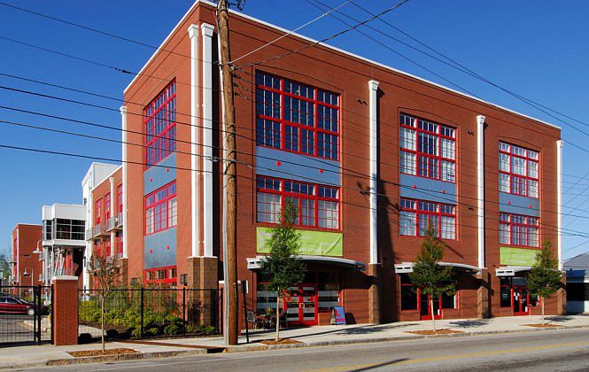 Exterior facing Edgewood Ave