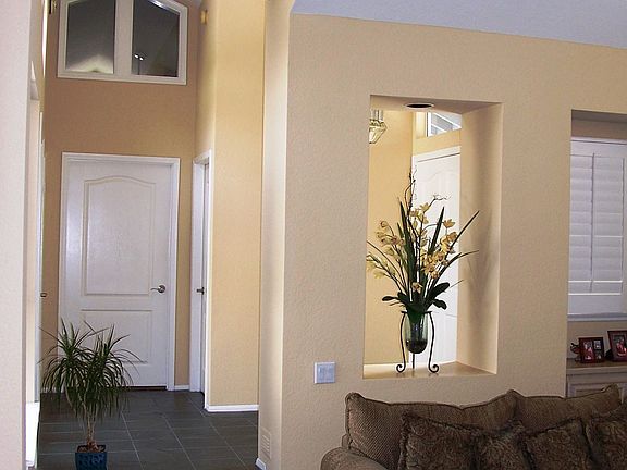 entry step down to living room