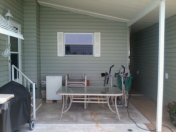 Patio Area Under Roof