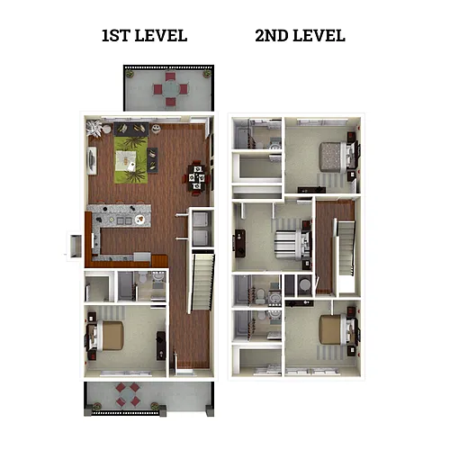 Floor plan Marigold 4x4