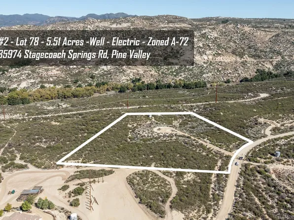 35956 Stagecoach Springs Rd #2-78, Pine Valley, CA 91962