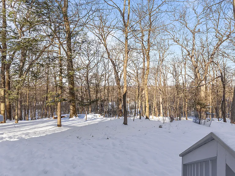 View toward rear of the property from the deck