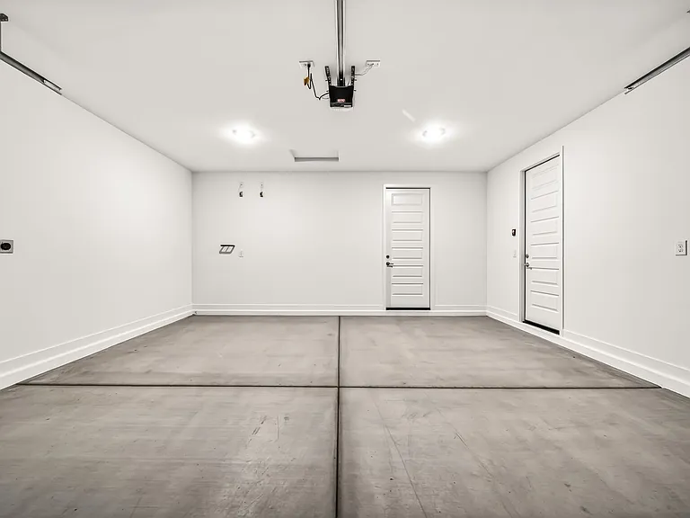 Two entrances - one to each side of home.