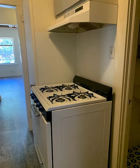 Kitchen with Gas Range