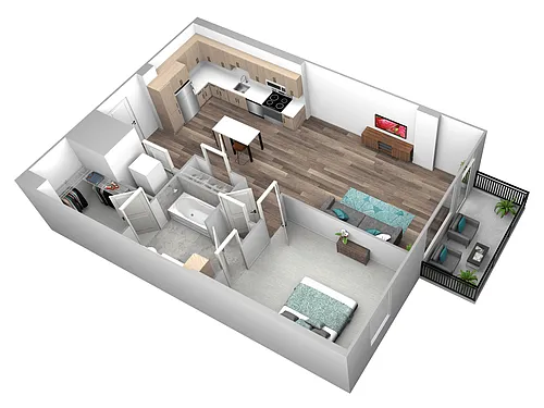 Floor plan B004